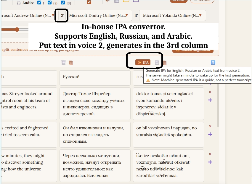 IPA phonetic hack